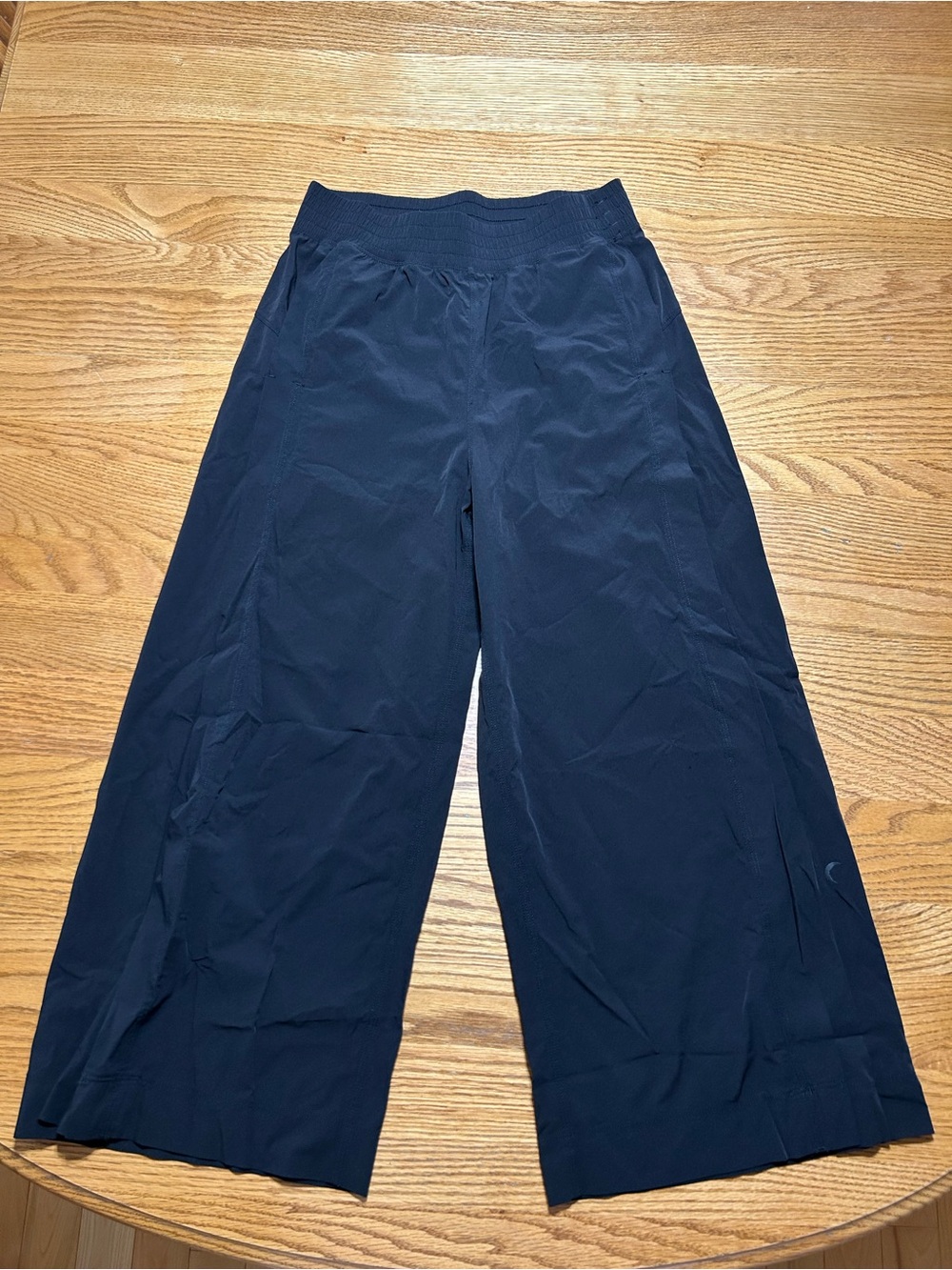 Women’s Zyia Active Flowy Capri Dance Pant Black Size Medium